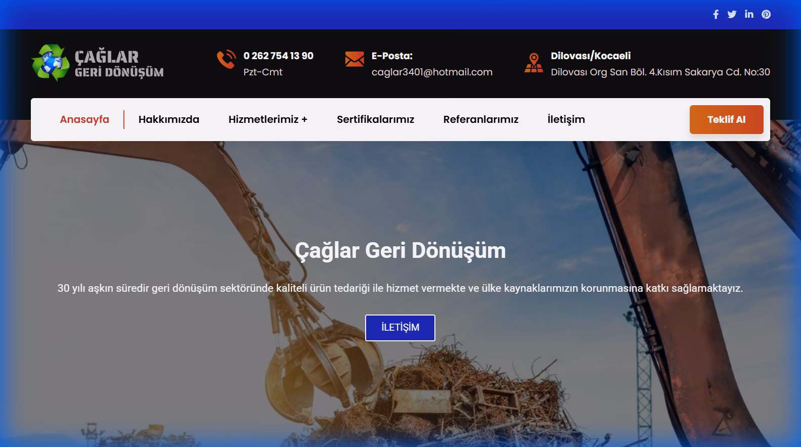 Çağlar Geri Dönüşüm
